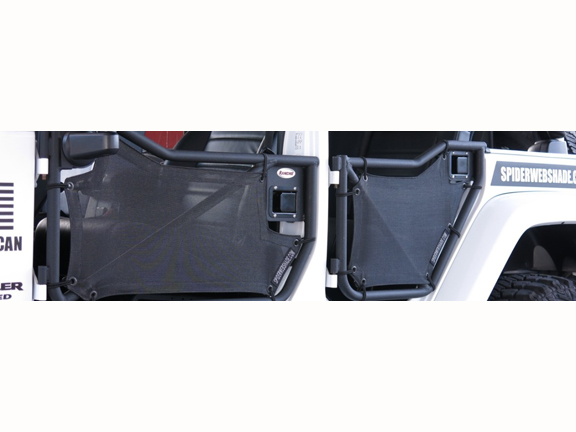 Spiderwebshade ShadeSkins TrailMesh Tan