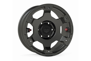 Teraflex Nomad Off-Road Deluxe Wheel, 17x8.5 6x5.5 - Titanium Gray - Bronco 2021+