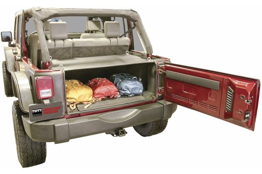 Tuffy Security Tailgate Enclosure, Black - JK 4dr 07-10