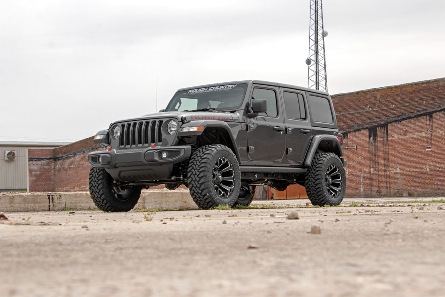 Rough Country 2.5in Lift Kit - M1R Monotube - 2024+ JL Rubicon 4DR