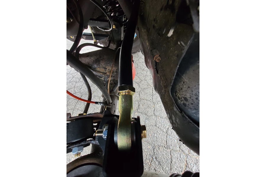 Clayton Off Road Adjustable Track Bar - Rear - TJ/LJ