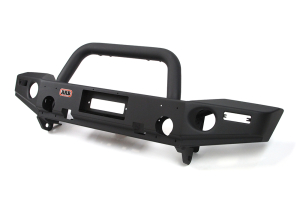 ARB Deluxe Front Bumper w/ Winch Bull Bar Black - JK