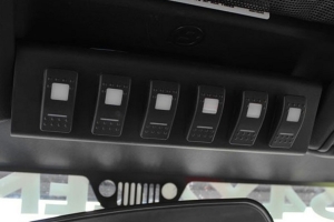 sPOD SourceLT w/Red LED Switch Panel - JK