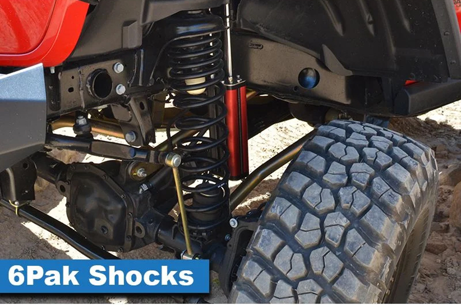 MetalCloak 15in 6Pak Shock - Front - JT/JL