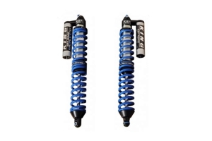 EVO Manufacturing 2.5in Rear Coilover Reservoir Shocks - Black - JT 