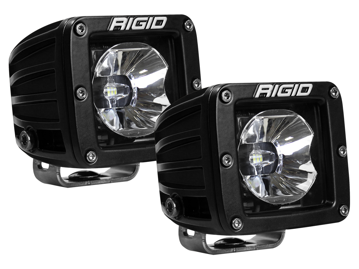 Rigid Industries Radiance Pod Amber Backlit