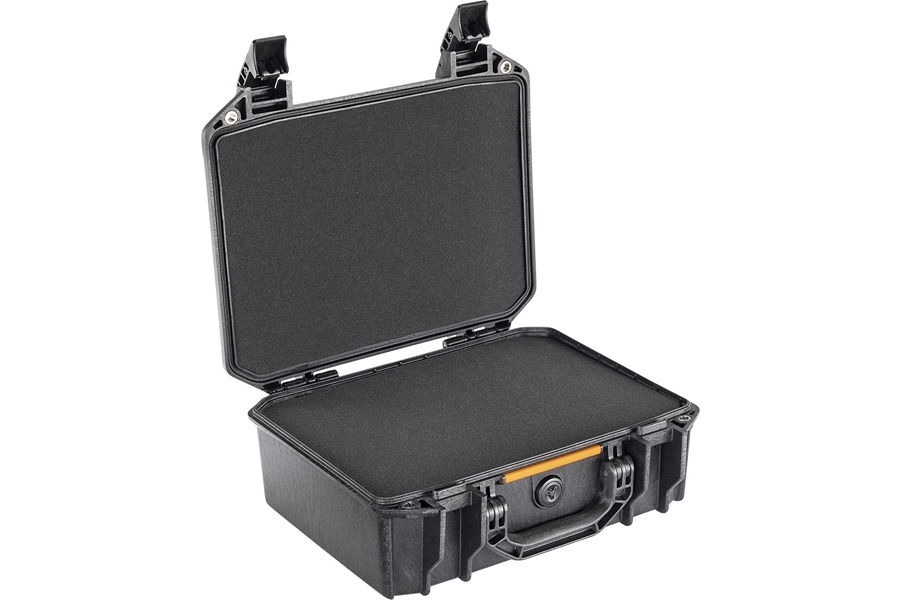 Pelican V200C Vault Medium Equipment Case w/ Foam Insert - Black