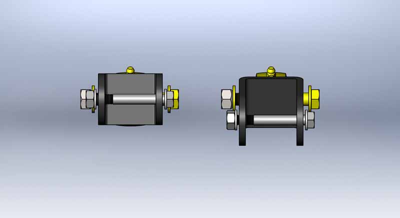 Clayton Front Upper Control Arm Kit - TJ/LJ/XJ/ZJ