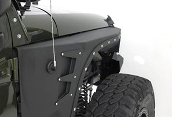 Smittybilt XRC Armor Fenders Front - JK