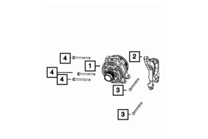 Mopar 220 Amp Alternator - JL 2.0L and ESS System