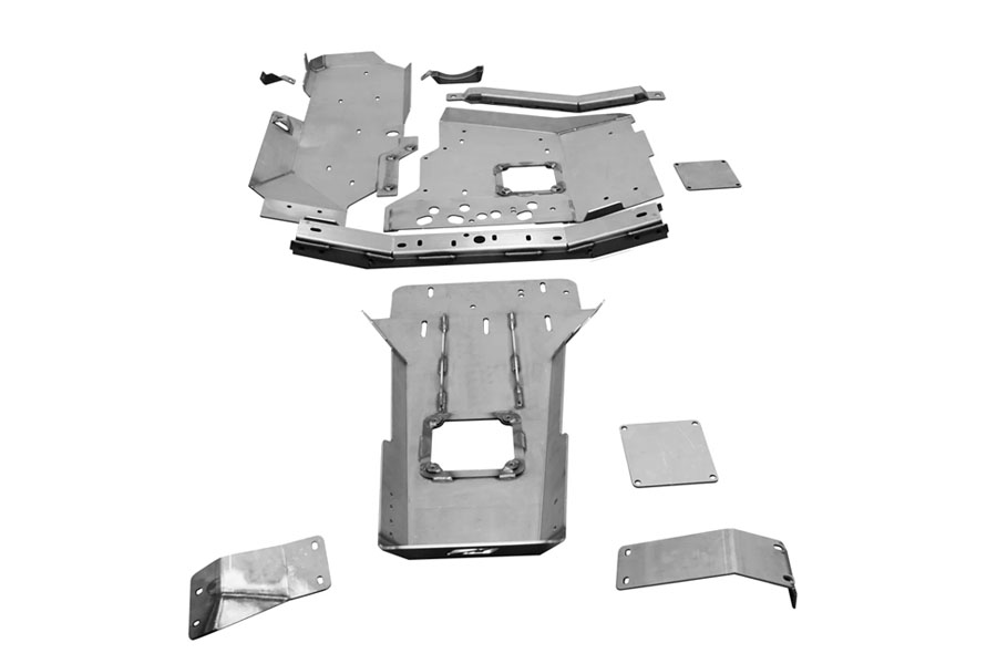 Motobilt Skid Plate System - Bare - 2007-11 JK 2DR