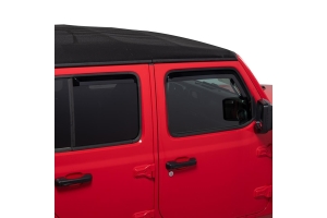 Putco Element Tinted Window Visors - Set of 4 - JT/JL