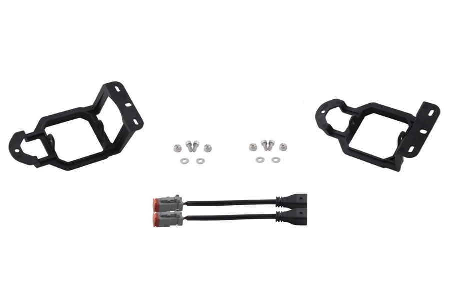 Diode Dynamics SS3 Pro LED Fog Light Kit, Yellow - Pair - JT Sport w/ Plastic Bumper
