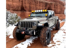 KC HiLiTES Gravity LED Pro6 50in Light Bar Kit - JT Mojave / JL 392