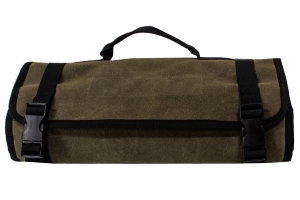 Overland Vehicle Systems Rolled First Aid Bag #16 Cotton, Waxed Canvas