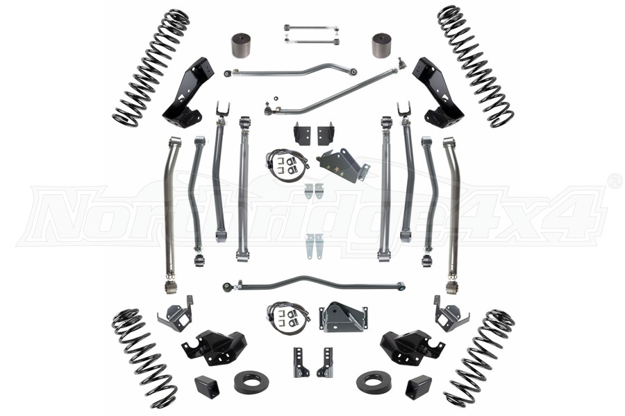 Jeep JK 4dr Synergy Manufacturing Stage 4 Long Arm Suspension Kit 6in Lift  - Jeep Unlimited Rubicon 2007-2018 | 8044-60|Northridge4x4