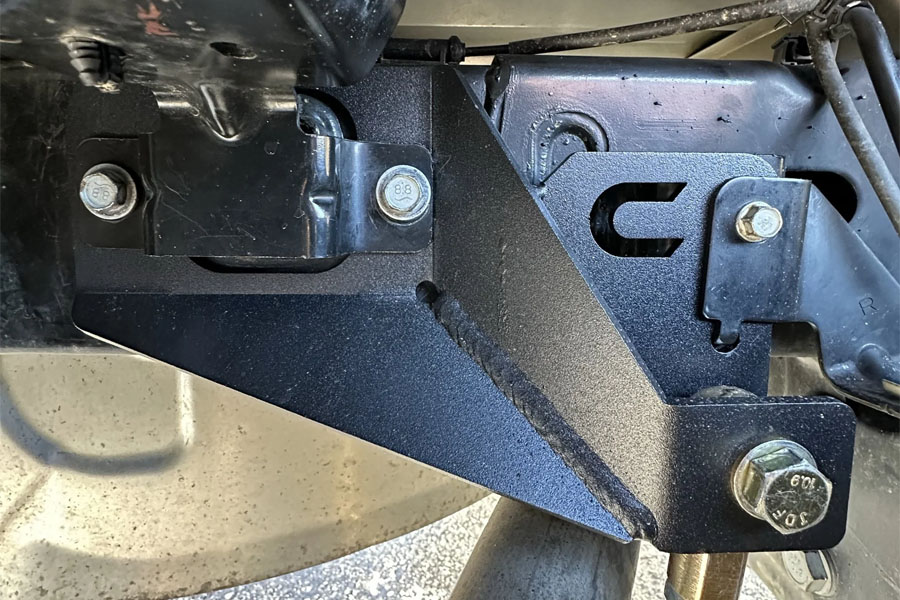 Clayton Off Road Rear Sway Bar Brackets - JT