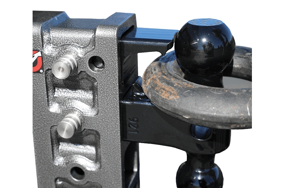 GEN-Y Hitch Mega-Duty 6in Drop Hitch w/ Dual-Ball and Pintle Lock