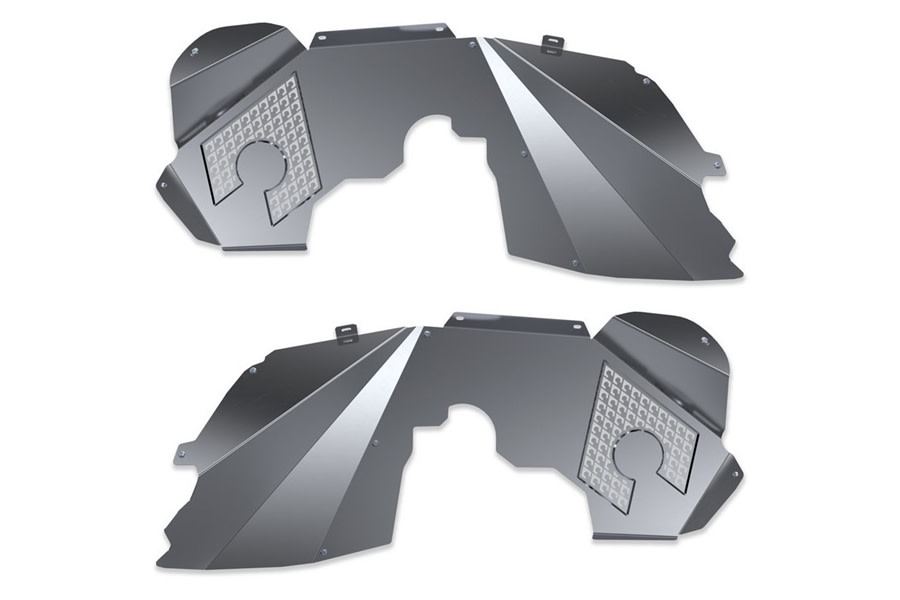 Jeep JK Artec Industries Front Inner Fenders for Falcon Shocks Vented