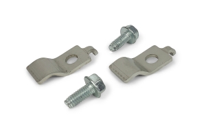Clayton Stainless Steel Front Spring Retainers - TJ/LJ/XJ/ZJ