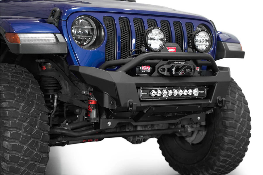 Addictive Desert Designs Phantom Winch Stubby Front Bumper - JL/JT