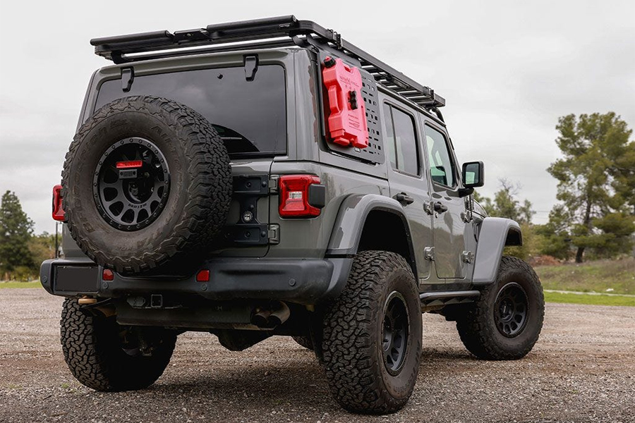 Front Runner Outfitters Exterior Rear Right Window Molle Panel Kit  - JL 4DR