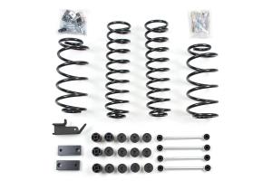 Zone Offroad 4.25in Combo System w/Fixed Front Sway Bar Links - TJ/LJ