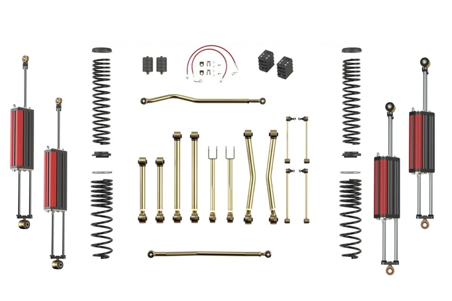 MetalCloak 3.5in Mid-Arm Game Changer Lift Kit - JT