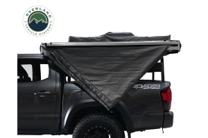 Overland Vehicle Systems Nomadic 270-Degree Awning, Dark Gray w/Black Transit Cover, Driver Side