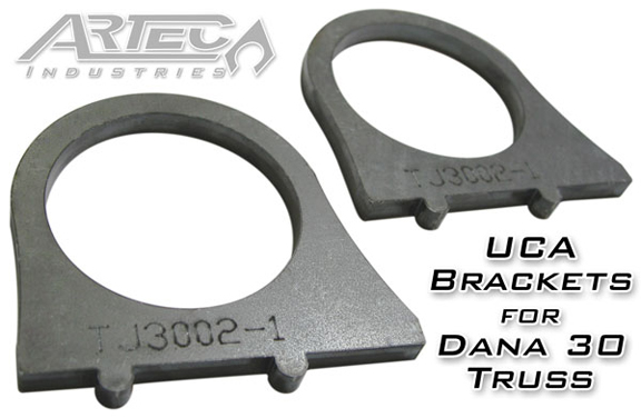 Artec Industries Dana 30 Upper Control Arm Brackets for Truss Kit - LJ/TJ/XJ