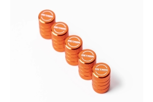 Method Race Wheels Valve Stem Caps, 5pcs - Orange