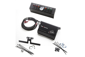 sPOD 6-Switch Panel and Source System w/ Air Gauge - JK