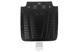 Poison Spyder Hood Louver Black - TJ