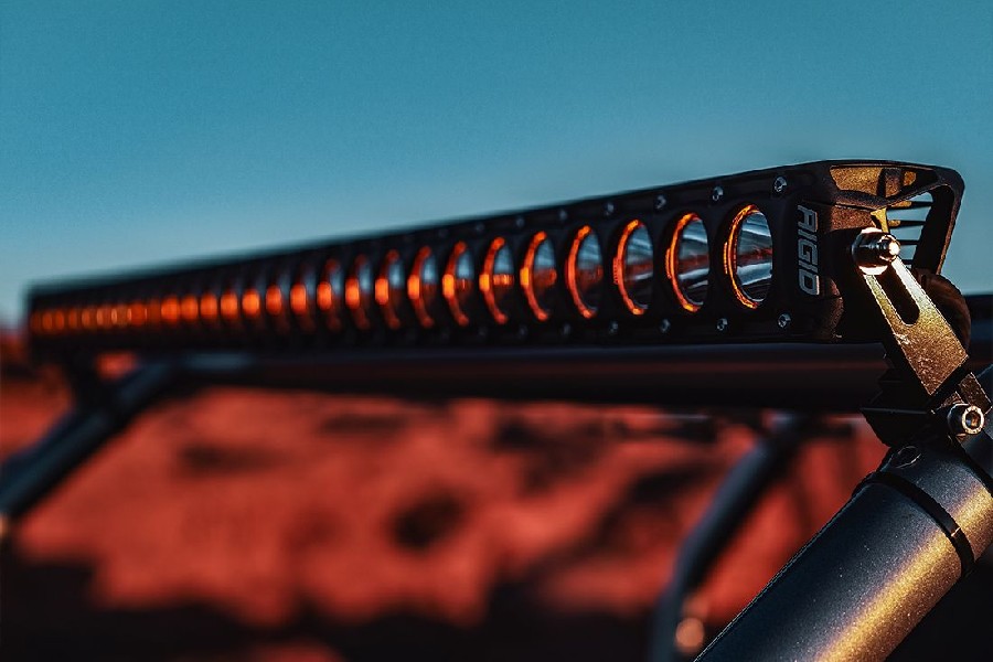 Rigid Industries Revolve 30in Light Bar w/ Amber Backlight