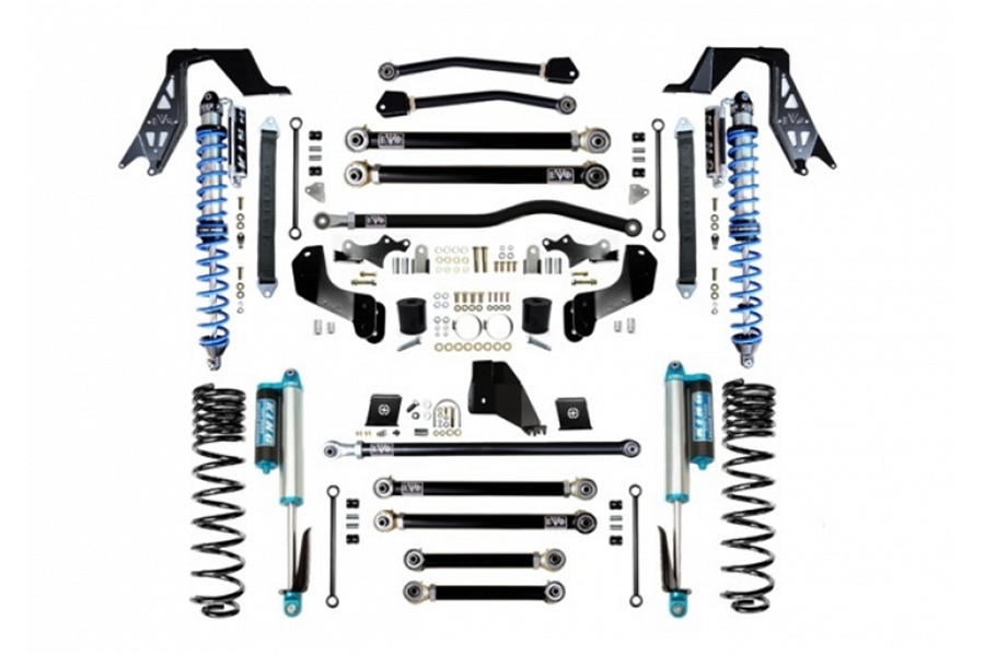 EVO Manufacturing 4.5 Fusion PLUS Suspension Lift Kit w/ Comp Adjuster ( Part Number: 248BAP)