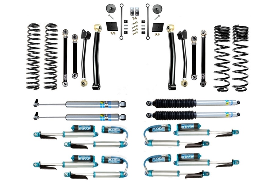 Evo Manufacturing HD 2.5in Enforcer Stage 4 Lift Kit w/ Shock Options - JT