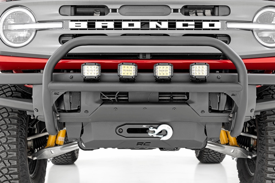 Rough Country Hidden Winch Mount  - 2.3L/4cyl Bronco 2021+
