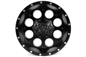 MHT Luxury Alloys Fuel Revolver Wheel Black Milled 17x9 6x5.5 - Toyota