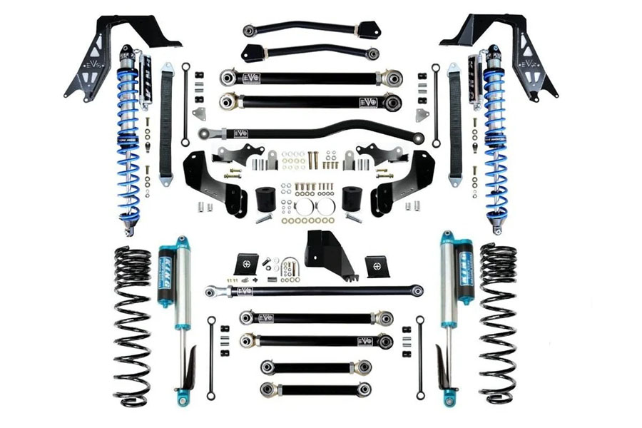EVO Manufacturing 6.5in Fusion PLUS Lift Kit w/ Comp Adjusters Shocks ( Part Number: 249BDPA)