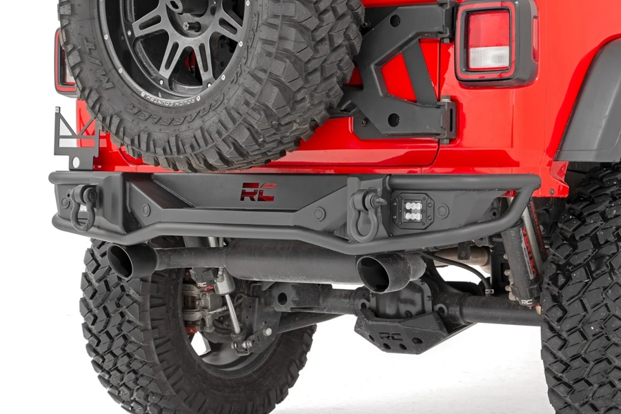 Rough Country Rear Tubular Bumper    - JL 