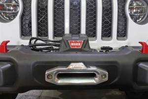 Rock Hard 4x4 Winch Plate for Factory Steel Bumper - JT/JL