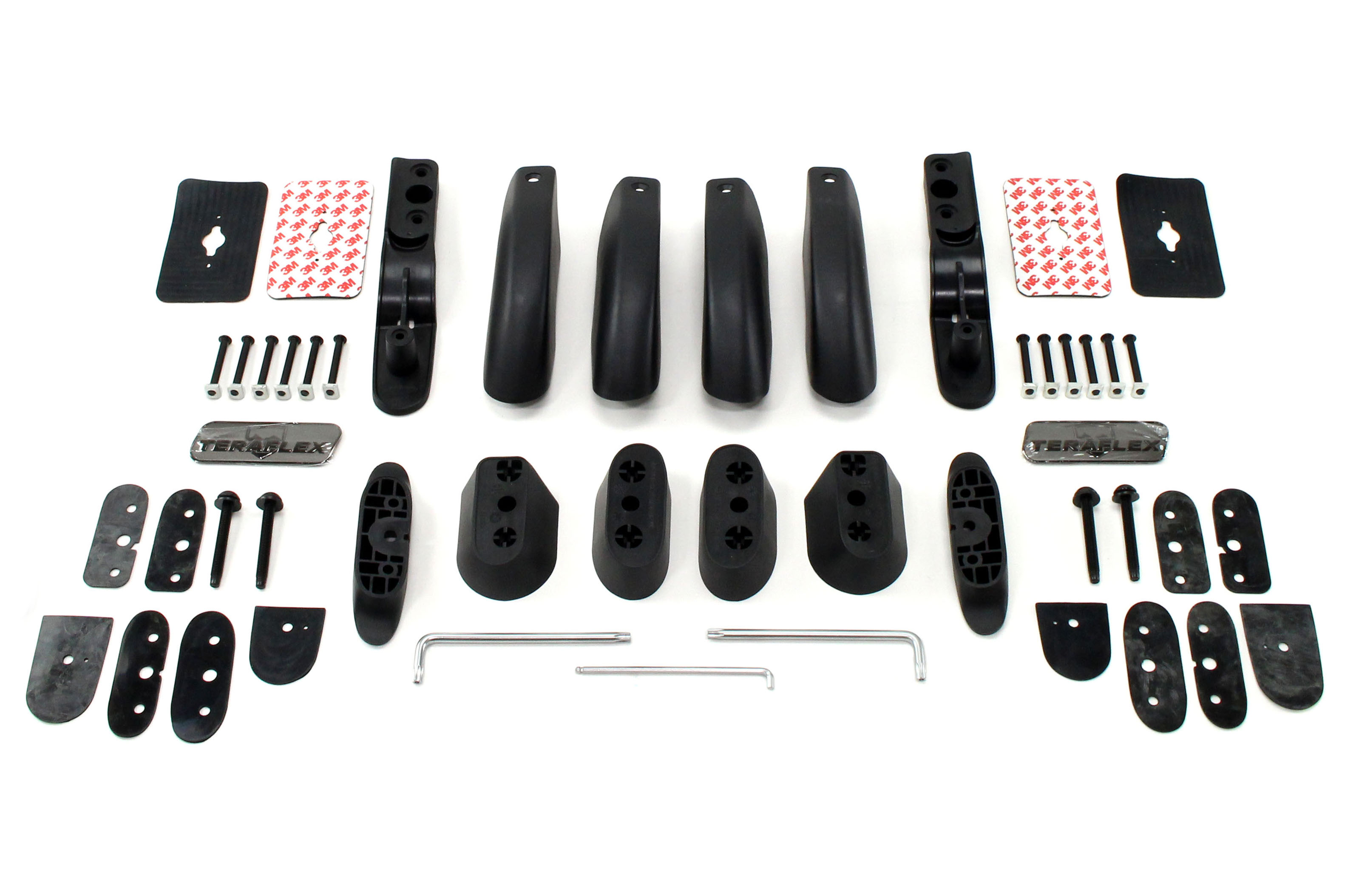 Teraflex Nebo Roof Rack Black - JK 4DR