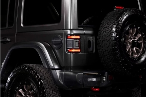 Morimoto XB LED Low Profile Tail Lights - Smoked - JL