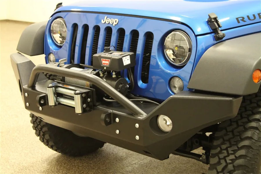 Rock Hard 4x4 Patriot Series Full Width Front Bumper  - JK