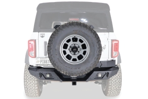 LOD Destroyer Rear Bumper w/ Tire Carrier - Bare Steel - Bronco 2021+