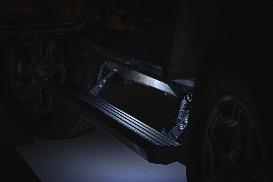Rough Country Power Running Boards   - JK 4dr
