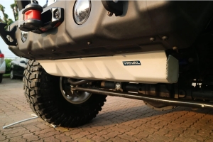 RIVAL Aluminum Steering Skid Plate - JT/JL