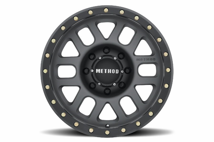 Method Race Wheels 305 Series NV Wheel 18x9 8x6.5 18mm Offset Titanium Matte Black Lip