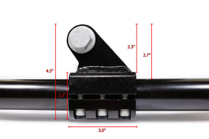 Steer Smarts Yeti XD Double Shear Hydro Assist 6-Bolt Tie Rod Clamp 1 5/8in - JT/JL/JK