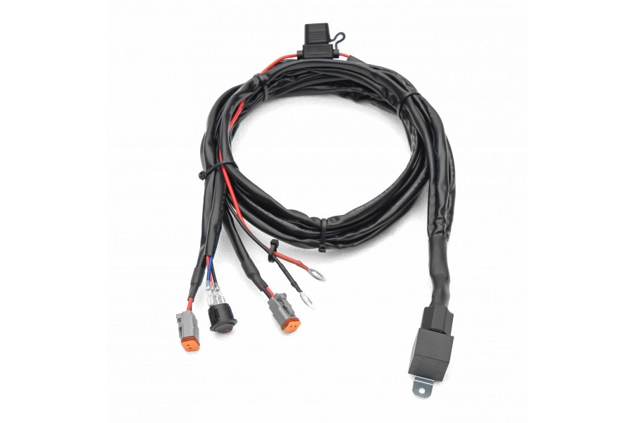 ZROADZ 3 inch ZROADZ LED Light Pod Kit, G2 Series, Amber, Flood Beam, 2 Piece Kit With Wiring Harness